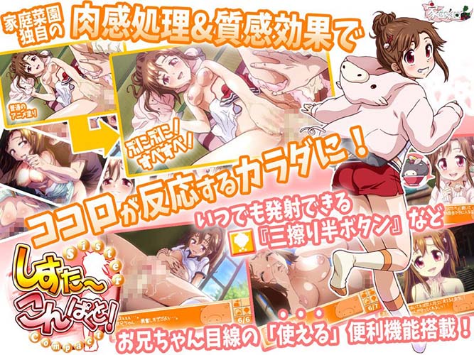 肉感処理と質感処理でよりエロ度が増した同人アニメ